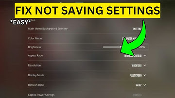 How To Fix Not Saving Settings in CS2(EASY)