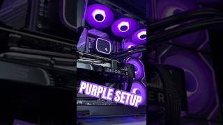 Premium Purple Setup | Intel Core i7-13700K | RTX 4070 #Nvidia #rtx #gaming #intel