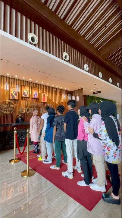 Ketika Gen Halilintar Cek-in Hotel