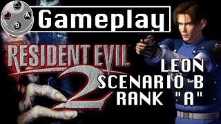 Resident Evil 2: Leon B / Full Gameplay - Walkthrough plus Inventory Graphics / Rank A / 1:47:56 screenshot 4