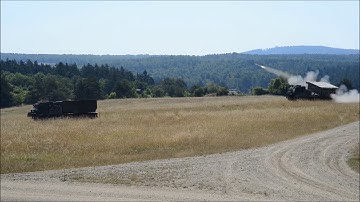 British MLRS Engage Targets During a Live-Fire Mission - Dynamic Front 22
