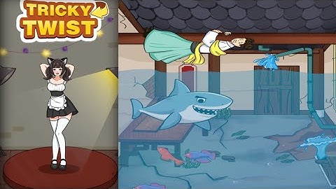 Tricky Twist Level 14 |Rescue The Girl| Walkthrough Solution