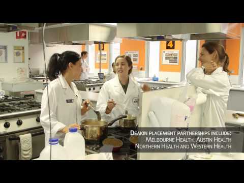 Master of Dietetics at Deakin University, Melbourne, Austalia