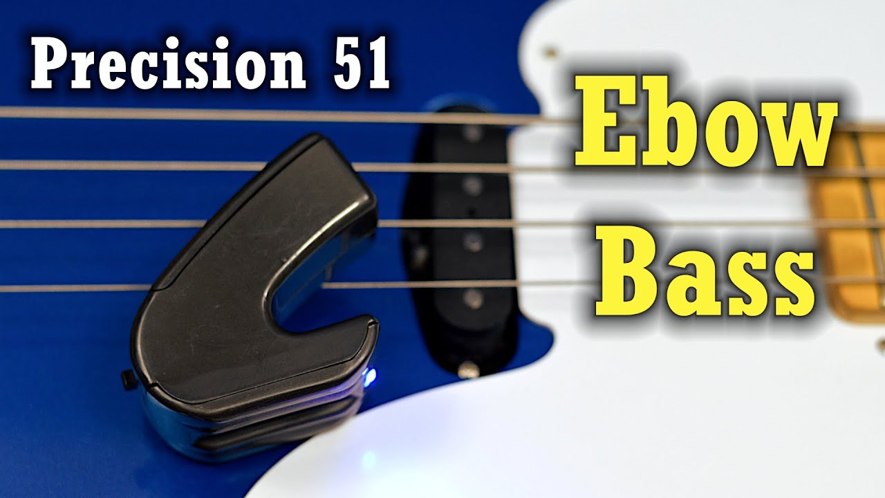 Ebow Bass 12 Bass Loop Baixo Wood TRex P51 precision51 YouTube