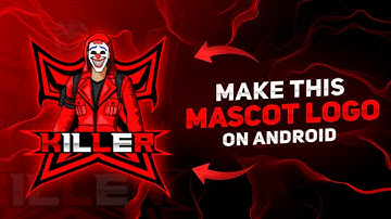 How To Make Gaming Mascot Logo On Android | Mascot Logo Making On Android!  @EasyTech