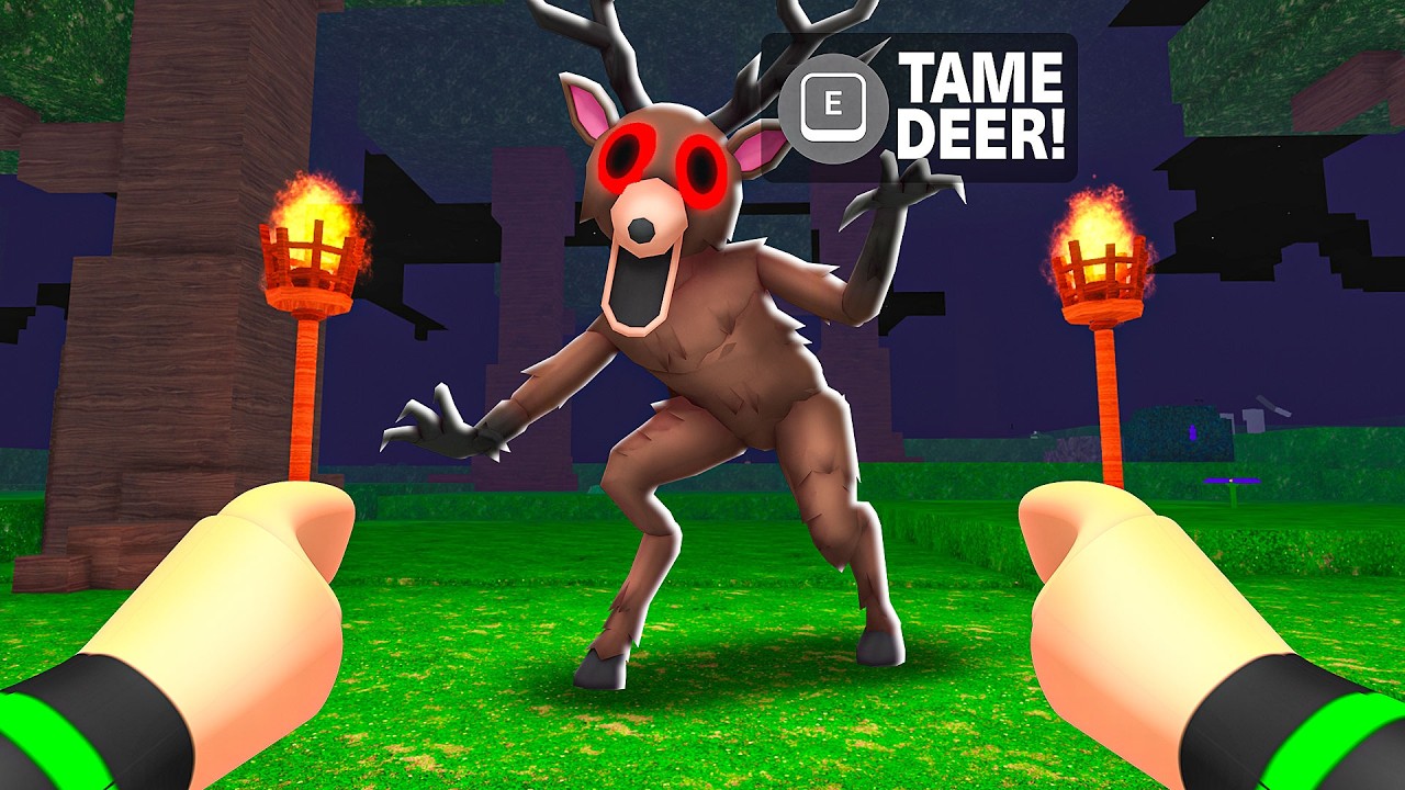i tamed the deer...