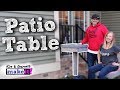 How To Make A Backyard Patio Table DIY Outdoor Furniture