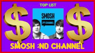 How much SMOSH 2ND CHANNEL made money on YouTube { In March 2016 }
