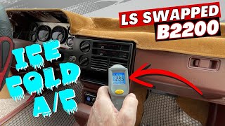 LS Swapped B2200 gets Ice Cold A/C | Final Steps Towards Completion!