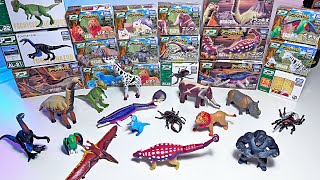 Wild Animals & Dinosaurs Takara Tomy Collection  Lion, Parrot, Rhino, Gorilla, Beetle, Brachiosauru