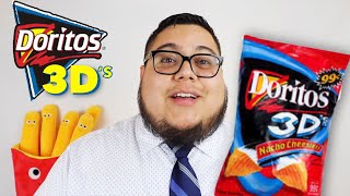 Are Doritos 3D's from Frito-Lay the best Doritos ever? Throwback Thursday #Retro #FoodReview