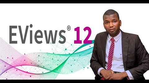 1. Introduction to EViews and its workspace
