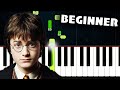 Harry Potter Theme (Hedwig&#39;s Theme) - BEGINNER Piano Tutorial