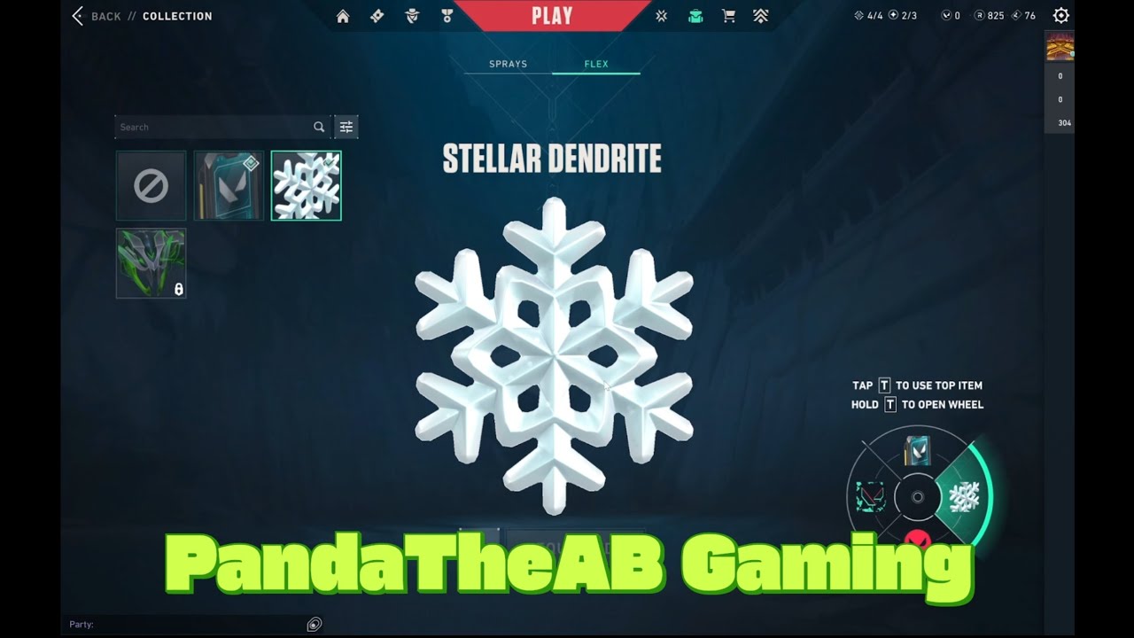 Valorant S25Act1 Battlepass - Stellar Dendrite 