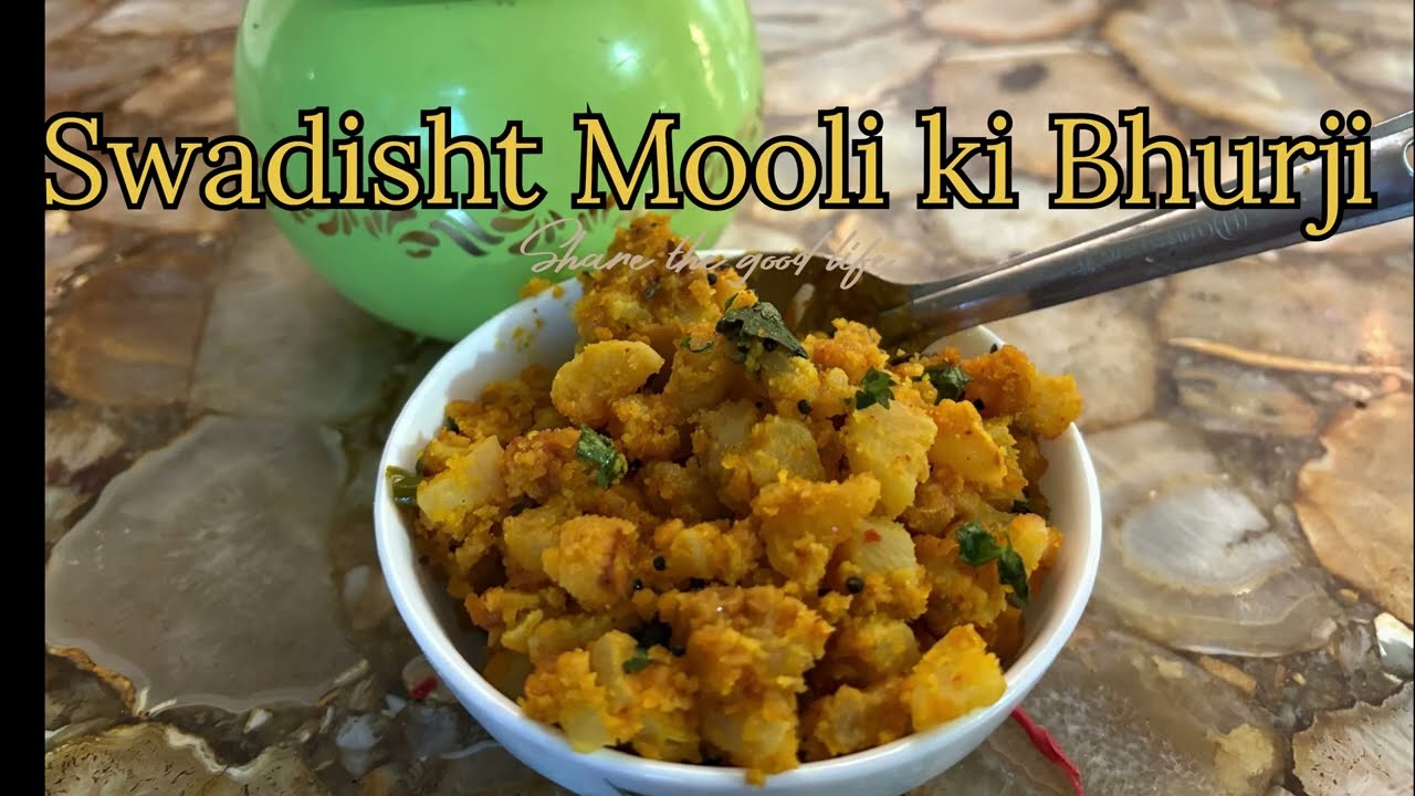 Swadisht Mooli ki Sabji