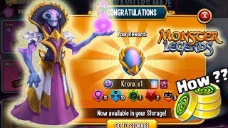 Monster Legends Time Travellers Maze Review Kronx Elite Cost rank5