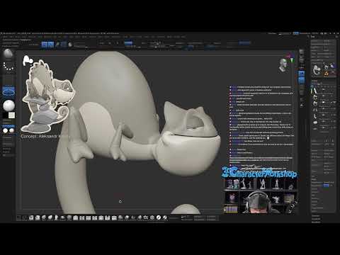 Sculpting Stylized Characters with Shane Olson