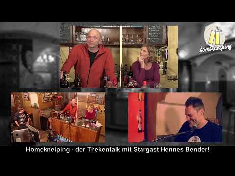Homekneiping - der Thekentalk live aus dem Heimathirsch mit den Stargast Hennes Bender!
