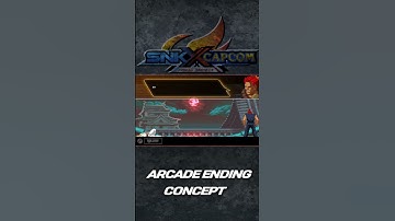 SNK × CAPCOM | ARCADE MODE ENDING CONCEPT #snk #capcom #kof #streetfighter #ikemengo #fgc #pixelart