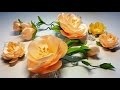 Ribbon flowers:quick and easy/Flores de las cintas:rápida y fácil/Цветы из лент:быстро и легко.МК