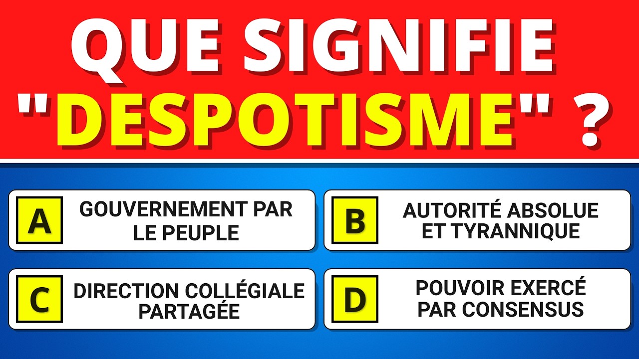 Peux-tu Deviner la Signification de ces 40 Mots Français Difficiles? 🤯 ...