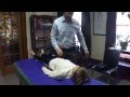 Ithaca New York Chiropractor demonstrates adjustment