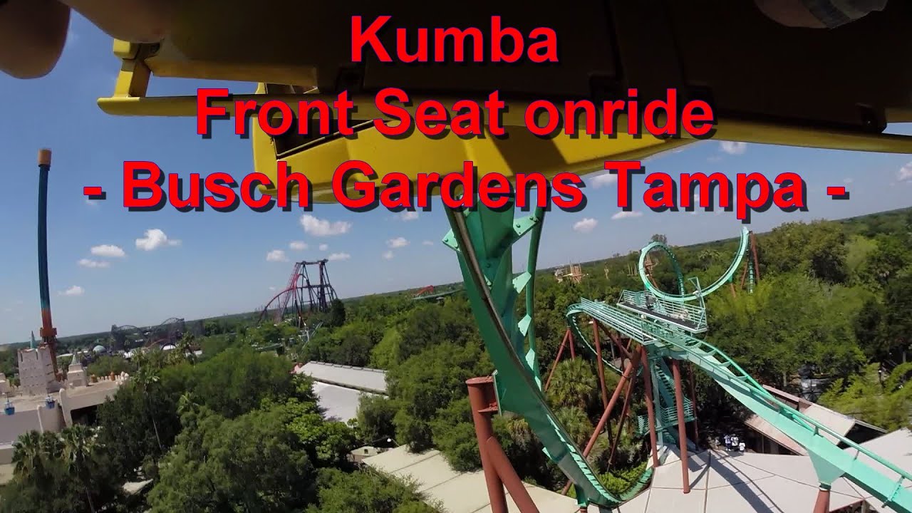 Kumba Front Seat Onride 2016 Hd Pov Busch Gardens Tampa Bay