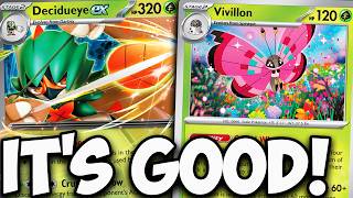 Decidueye ex With Vivillon Is SO GOOD!