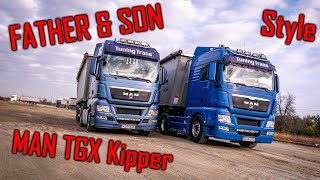 Father & Son: MAN TGX Kipper Job (Tuning Trans)