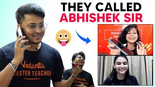 Bet ulta par gaya 🤪 Most unpredictable call ever of Abhishek sir with Bhawna mam and Shilpi mam