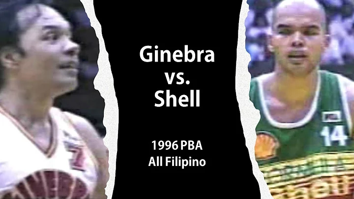 Ginebra vs Shell 1996 All Filipino PBA Paras Magsa...