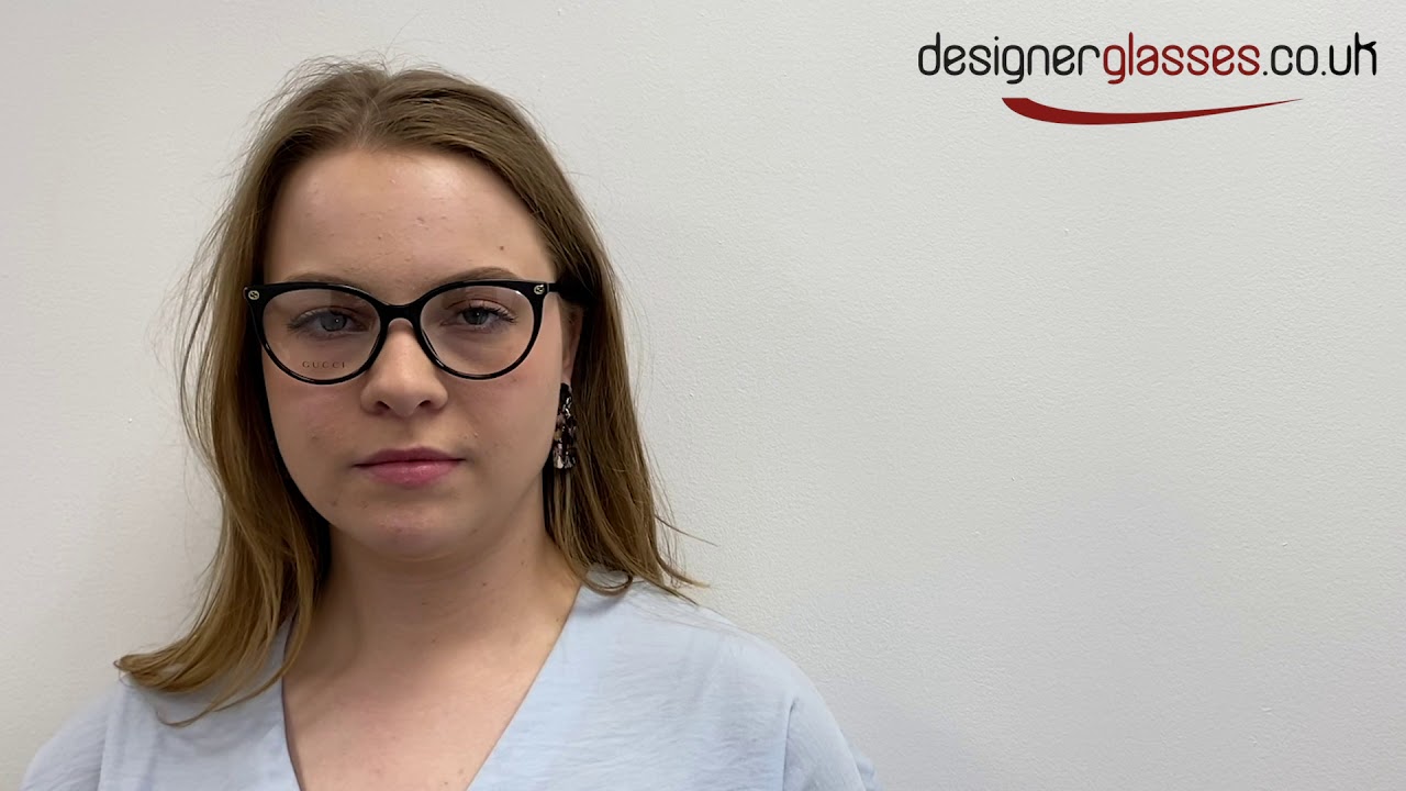 GUCCI GG 0093O GG0093O Glasses on a 360 