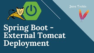 deploy spring boot application on external tomcat