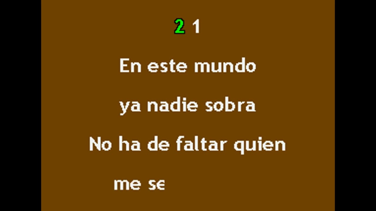 Antonio Aguilar - Zenaida Ingrata (karaoke)