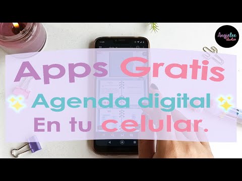 Apps gratis para usar tu agenda digital en tu celular ??✨