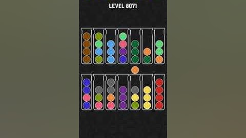 Ball Sort Puzzle Level 8071