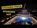 Embarkation & First Impressions of Oceania Vista | Boarding a Luxury Cruise Ship