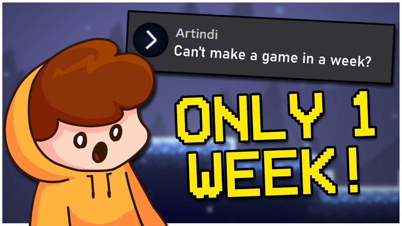 I made a game in ONE WEEK (ISOU gamejam) - YouTube