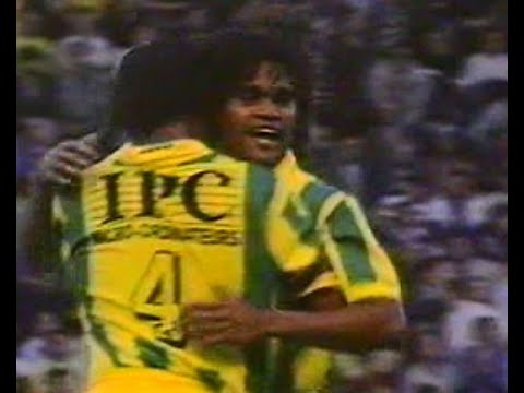 【Karembeu,Makélélé,Vieira,Micoud】FC Nantes 2‐1 AS Cannes（L1 championship match   May 27, 1995）