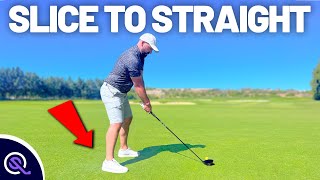 Turn a slice into a STRAIGHT shot…using your current swing!