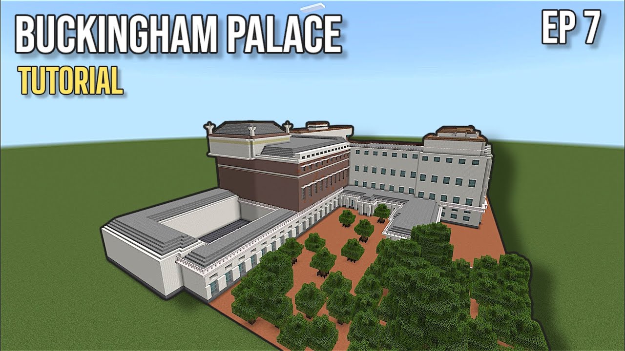Minecraft Tutorial: How To Build Buckingham Palace |Ep 7| - YouTube