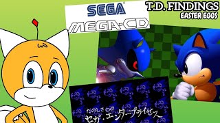 Показал пасхалки игры Sonic CD на Sega CD/Mega CD | SONDOLL