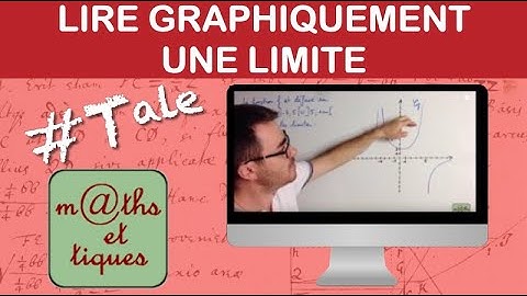 Déterminer graphiquement des limites d