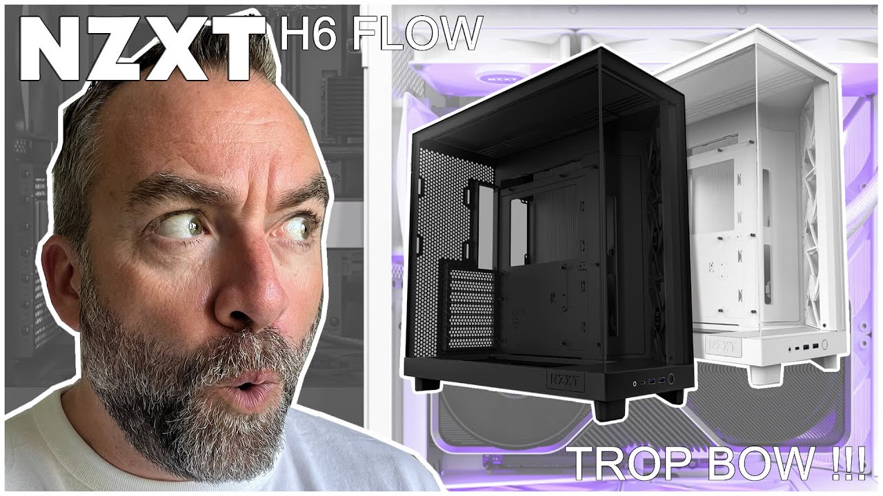 J'ai essayé un boîtier PC original et efficace : le NZXT H6 Flow