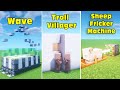 ⚒ Minecraft: 3 Fun Simple Redstone Build Hack (Sheep Fricker Machine, Troll Villager) #20 (Tutorial)