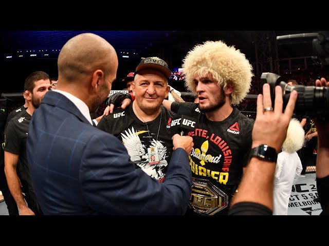 Após morte do pai, Khabib Nurmagomedov terá luta por cinturão no