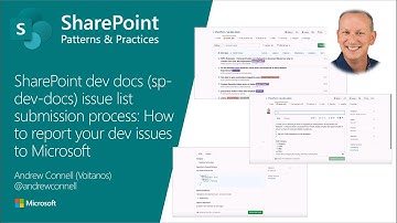 Community demo - GitHub issue process with SharePoint developer issues