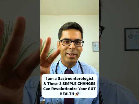 Doctor Explains Top 3 Tips To Fix Your Gut Health 🚀 #healthtips #health