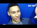 Video: Ben Simmons on why he doesn't show much emotion on the basketball court. #Sixers