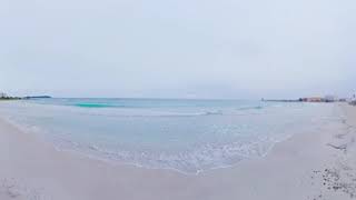 8k 360 panaromic VR video || South Italian Beach || beautiful  DUNE RITUAL BEACH